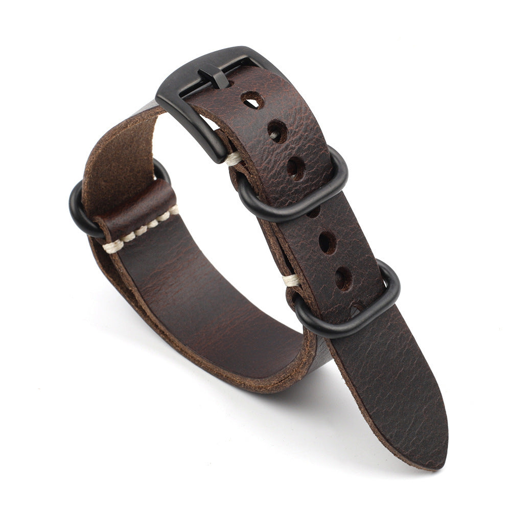 Leather Soft And Thin Men's And Women's Straps
