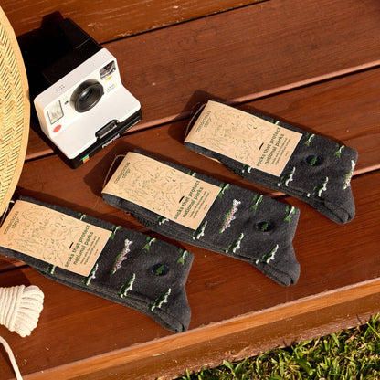 Socks that Protect National Parks (Gray Fish)