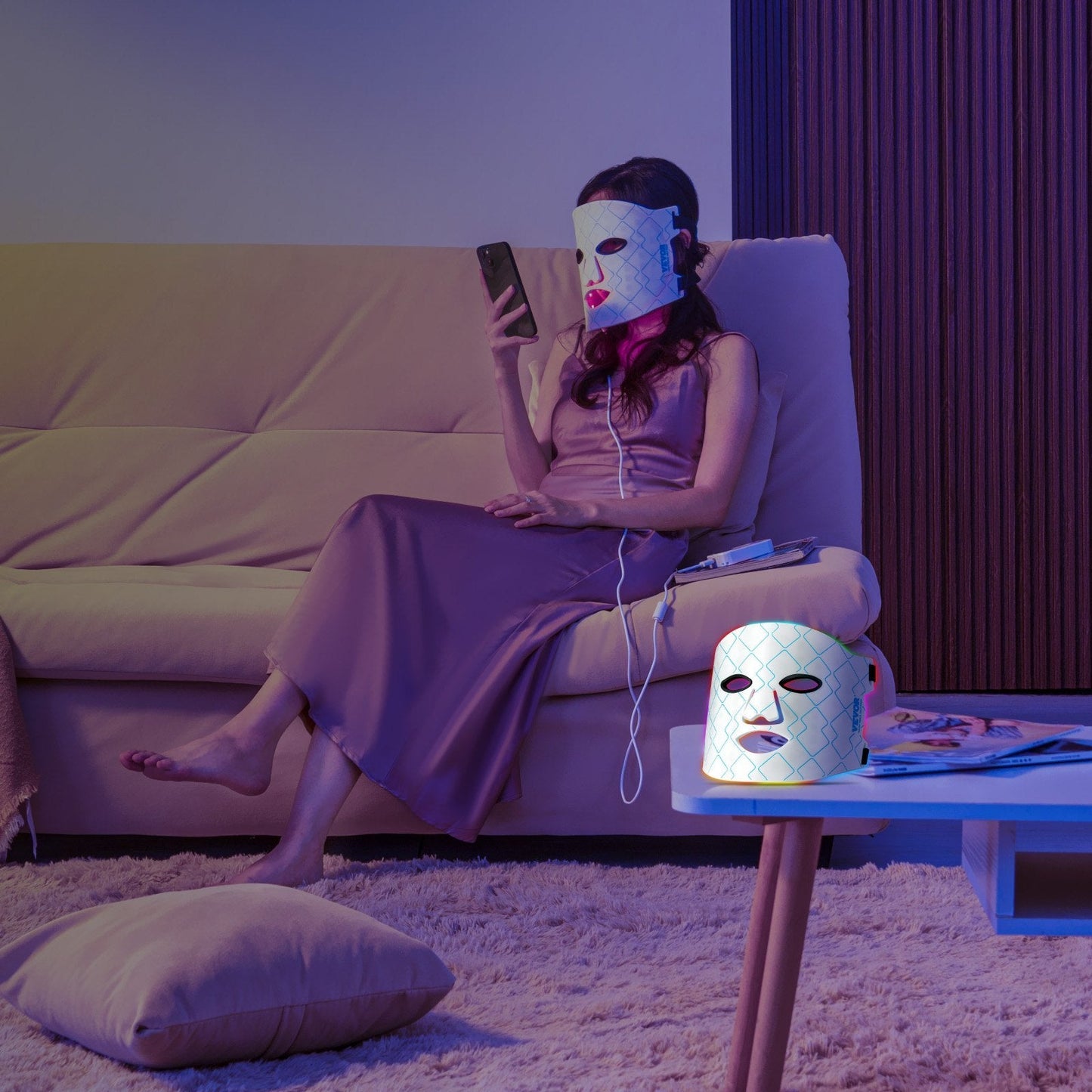 7-Color LED Light Therapy Mask