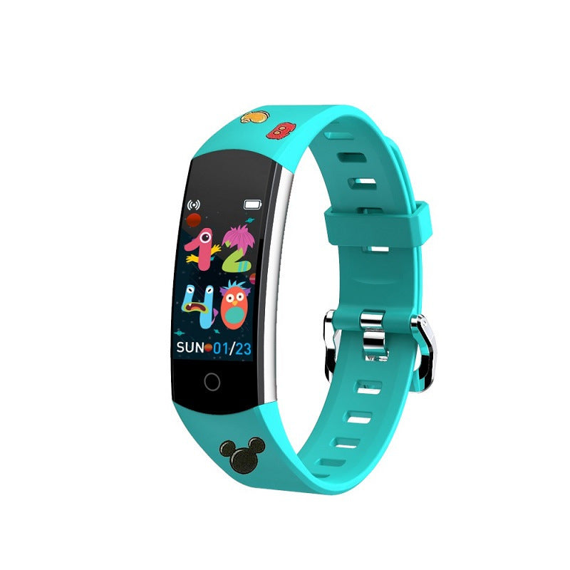 Children's Bracelet: Heart Rate, Blood Oxygen, Step Counter