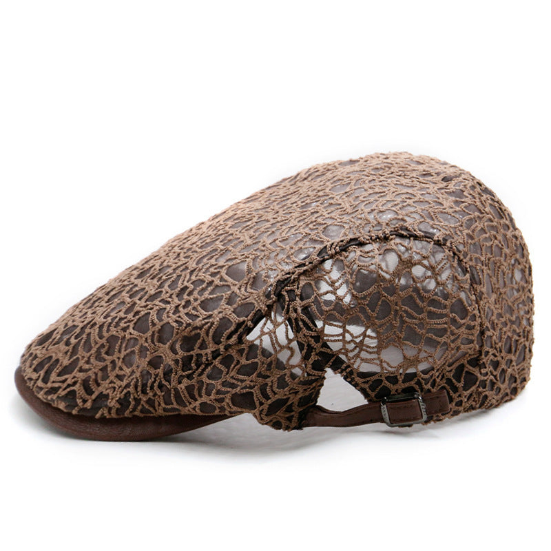 Lace Hard Gauze Beret Children's Casual Sun Hat