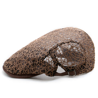 Lace Hard Gauze Beret Children's Casual Sun Hat