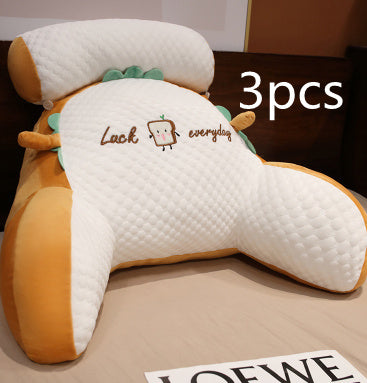 Fluffy Triangle Reading Cushion Lumbar Support