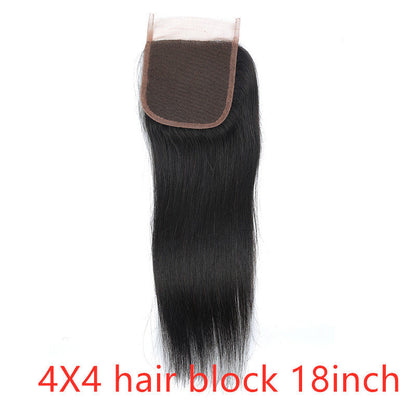 Natural Color Human Hair Extensions - Straight Wave