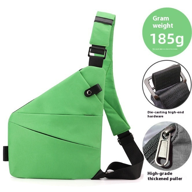 Men's Lightweight Nylon Crossbody Bag