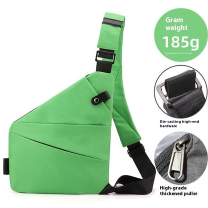 Men's Lightweight Nylon Crossbody Bag