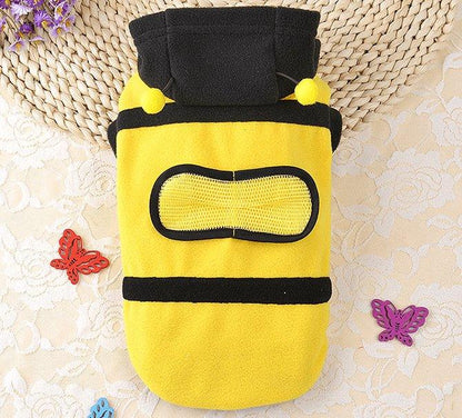 Buzzing Bee Pet Apparel: Soft Fleece Clothes For Dogs And Cats-0