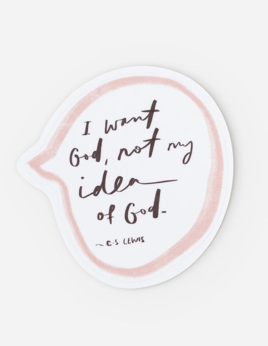 C.S. Lewis Quote Sticker