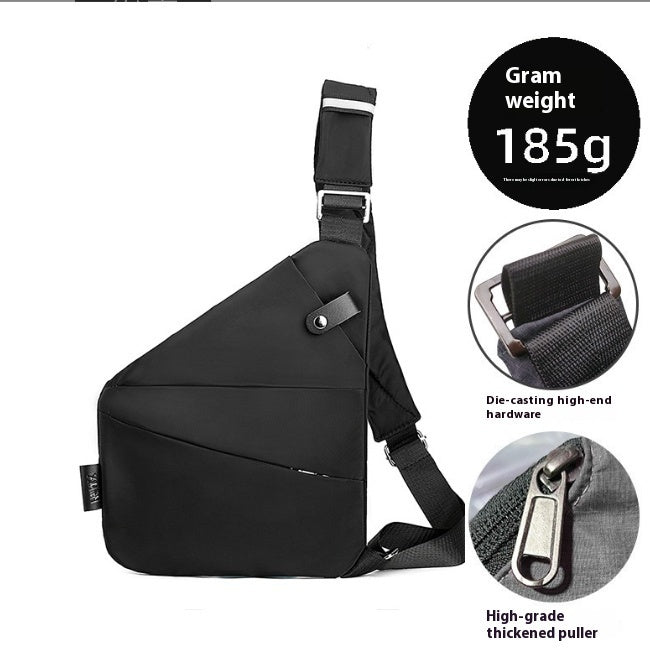 Men's Lightweight Nylon Crossbody Bag