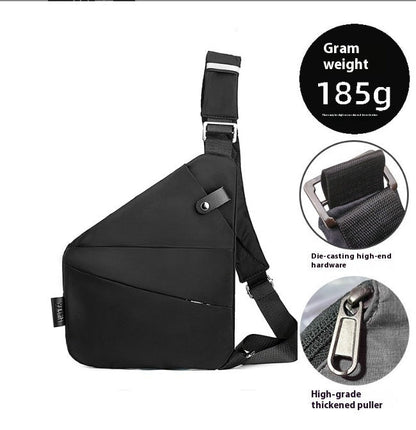 Men's Lightweight Nylon Crossbody Bag