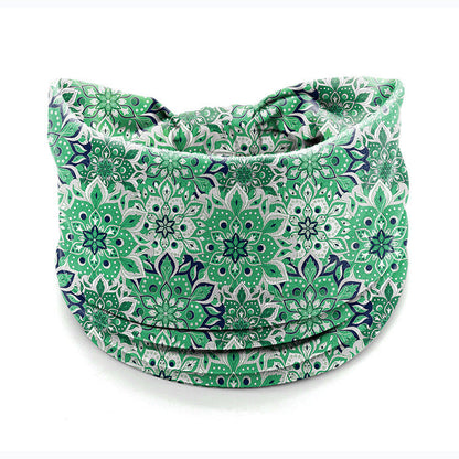 Datura Flowers Elastic Sweat-absorbing Headband