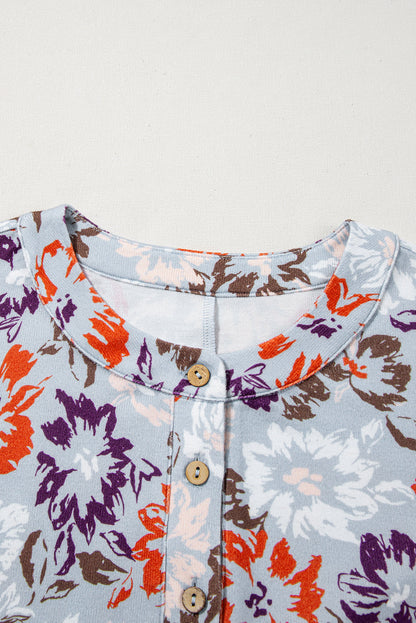 Floral Sleeveless Wide Leg Jumpsuit