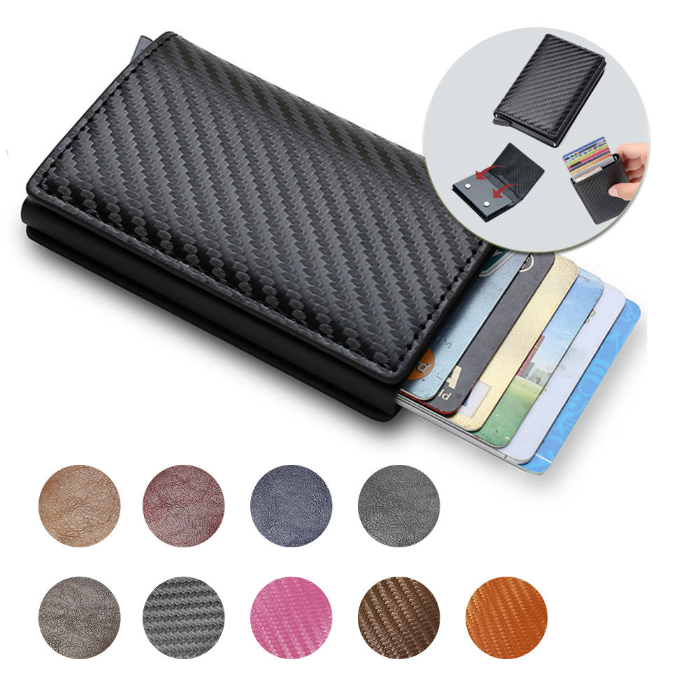 Smart Minimalist Credit Card Wallet Secure Pocket
