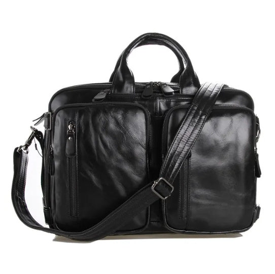 Men's Multi-functional Imported Leather Bag