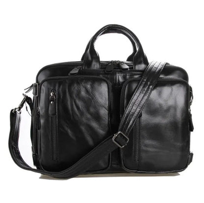 Men's Multi-functional Imported Leather Bag