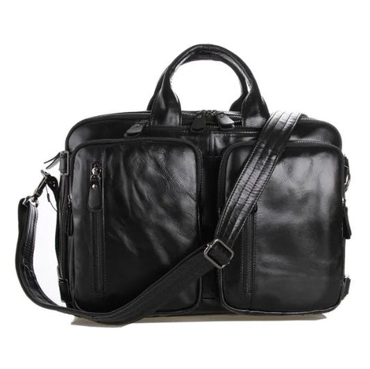 Men's Multi-functional Imported Leather Bag