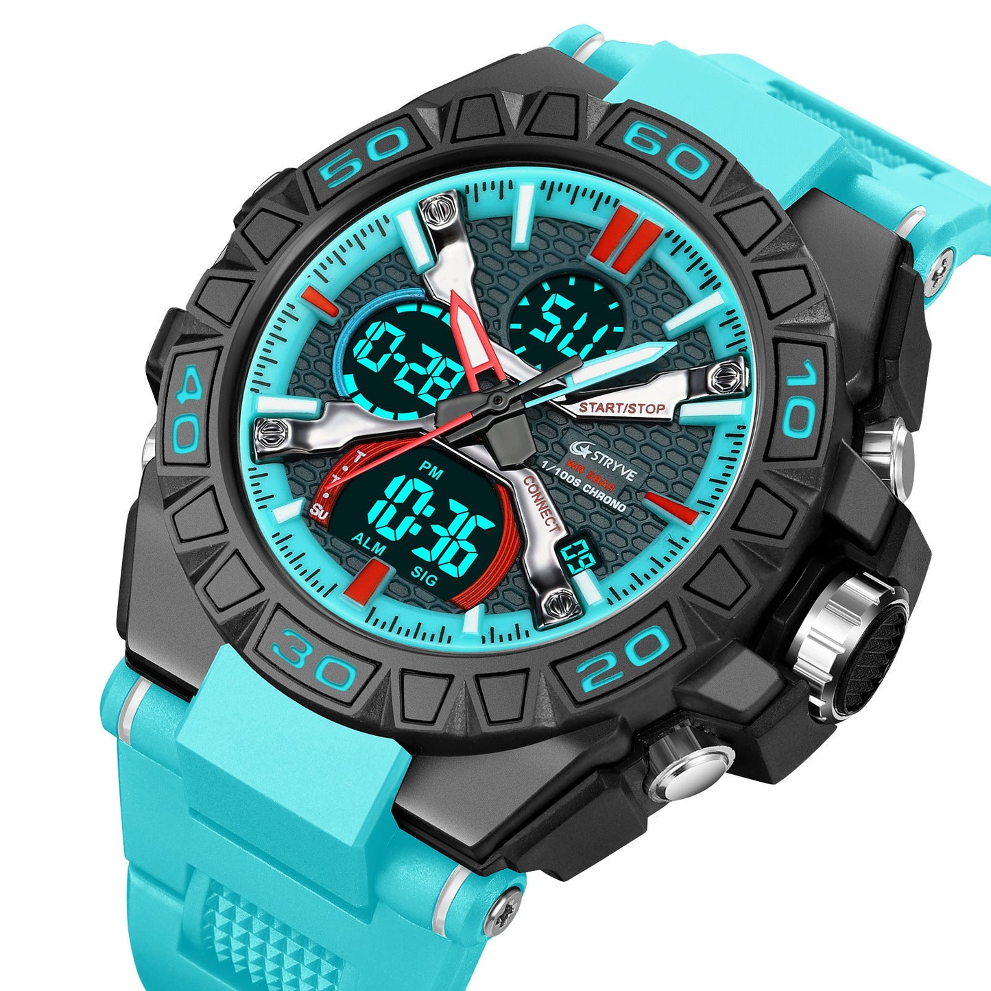 New Multifunctional Sports Student Watch