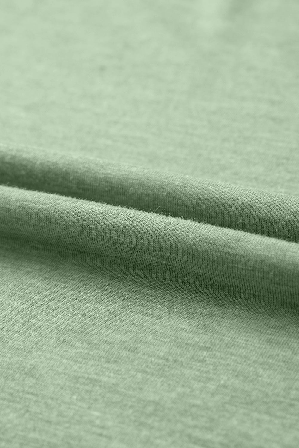 Solid Color V-Neck Long Sleeve Stretchy Top