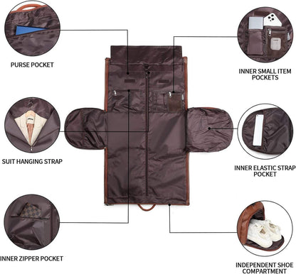 Large Capacity Folding Travel Lever Bag