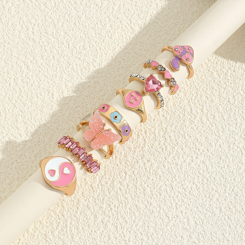 Color Drip Fashion Ring