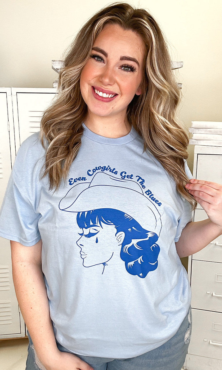 Cowgirl Blues Graphic Shirt