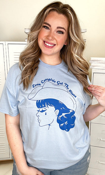 Cowgirl Blues Graphic Shirt