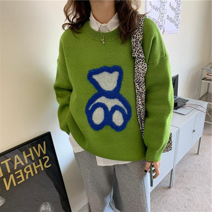 Women's Loose Velvet Thickened Sweater
