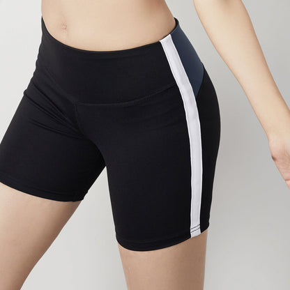 High Waist Stretch Yoga Shorts