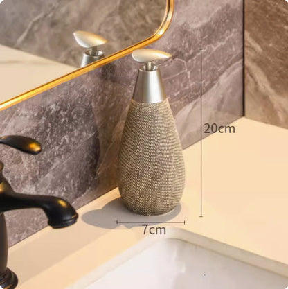 Bathroom Ceramic Shower Gel Lotion Bottle