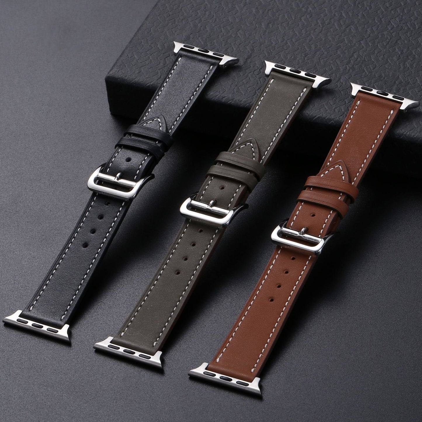 Casual Cow Leather Watch Strap