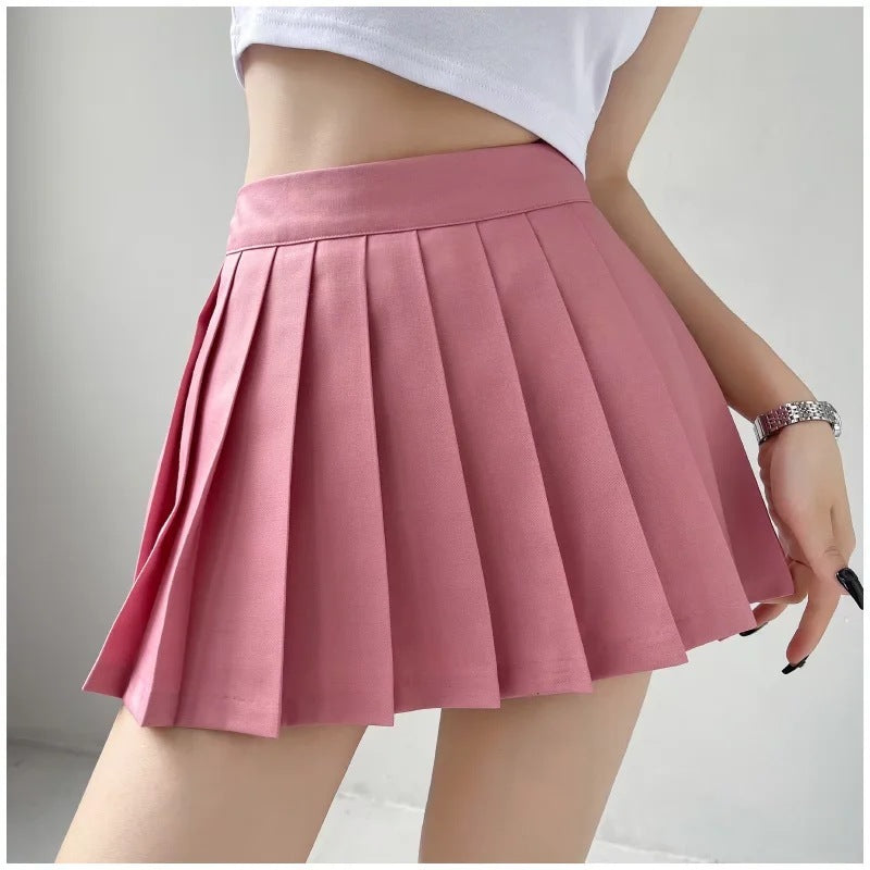High Waist A-Line Skirt