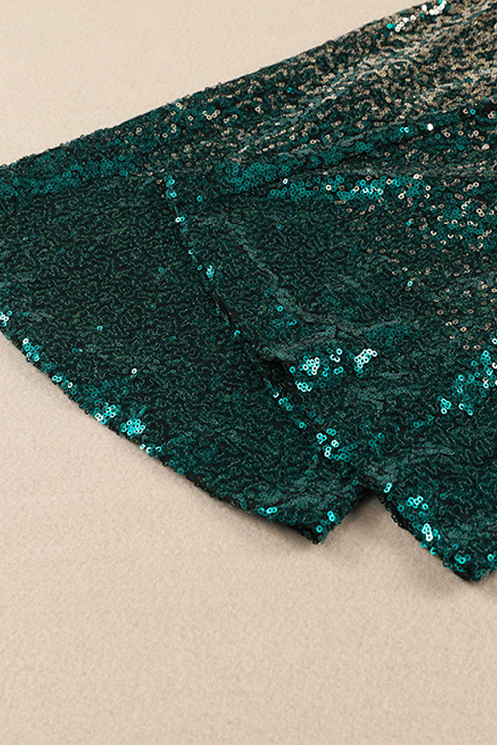 Gradient Sequined High Waist Pants