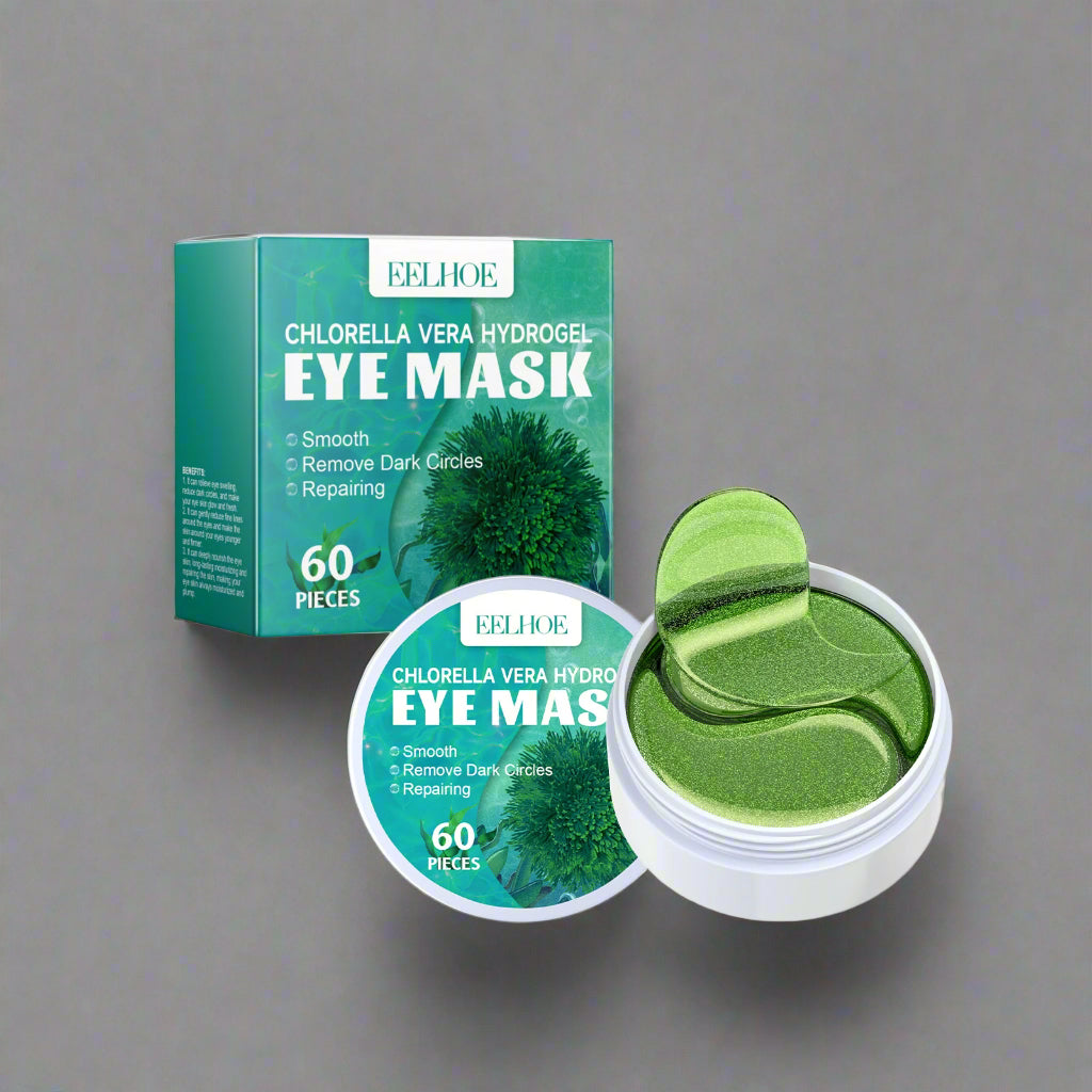 Chlorella Vera Hydrogel Eye Mask – Hydrating, Brightening & Anti-Puffiness