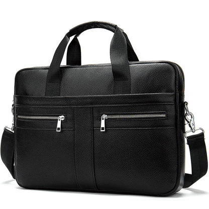 Men's Leather Business Briefcase