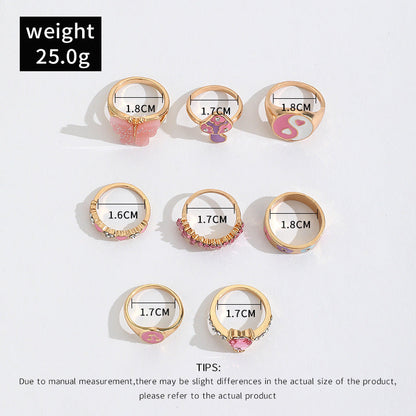 Color Drip Fashion Ring