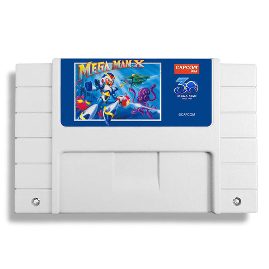Mega Man X - 30th Anniversary Classic Cartridge - Legacy Cartridge Collection (Super Nintendo)