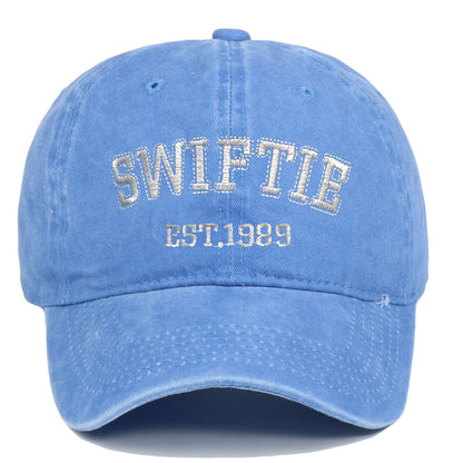 Outdoor Sports Embroidered Water Wash Sun Protection Hat