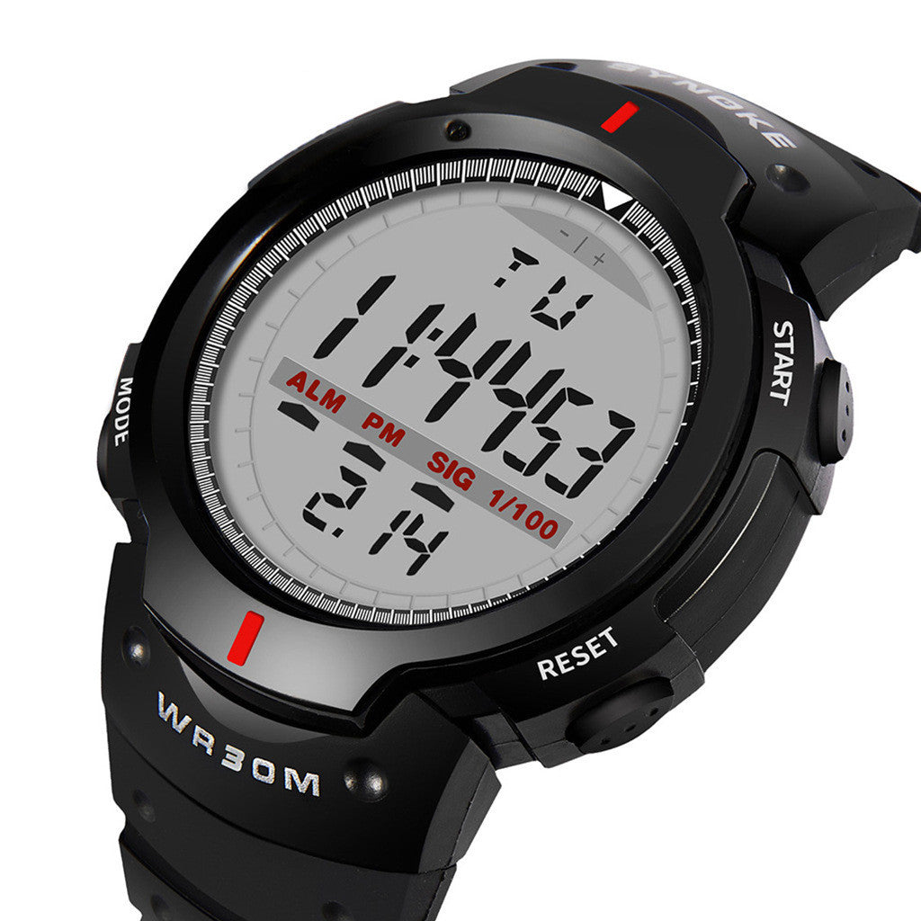 Large Screen Men's Multifunctional Sports Watch