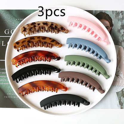 Matte Banana Hair Clip