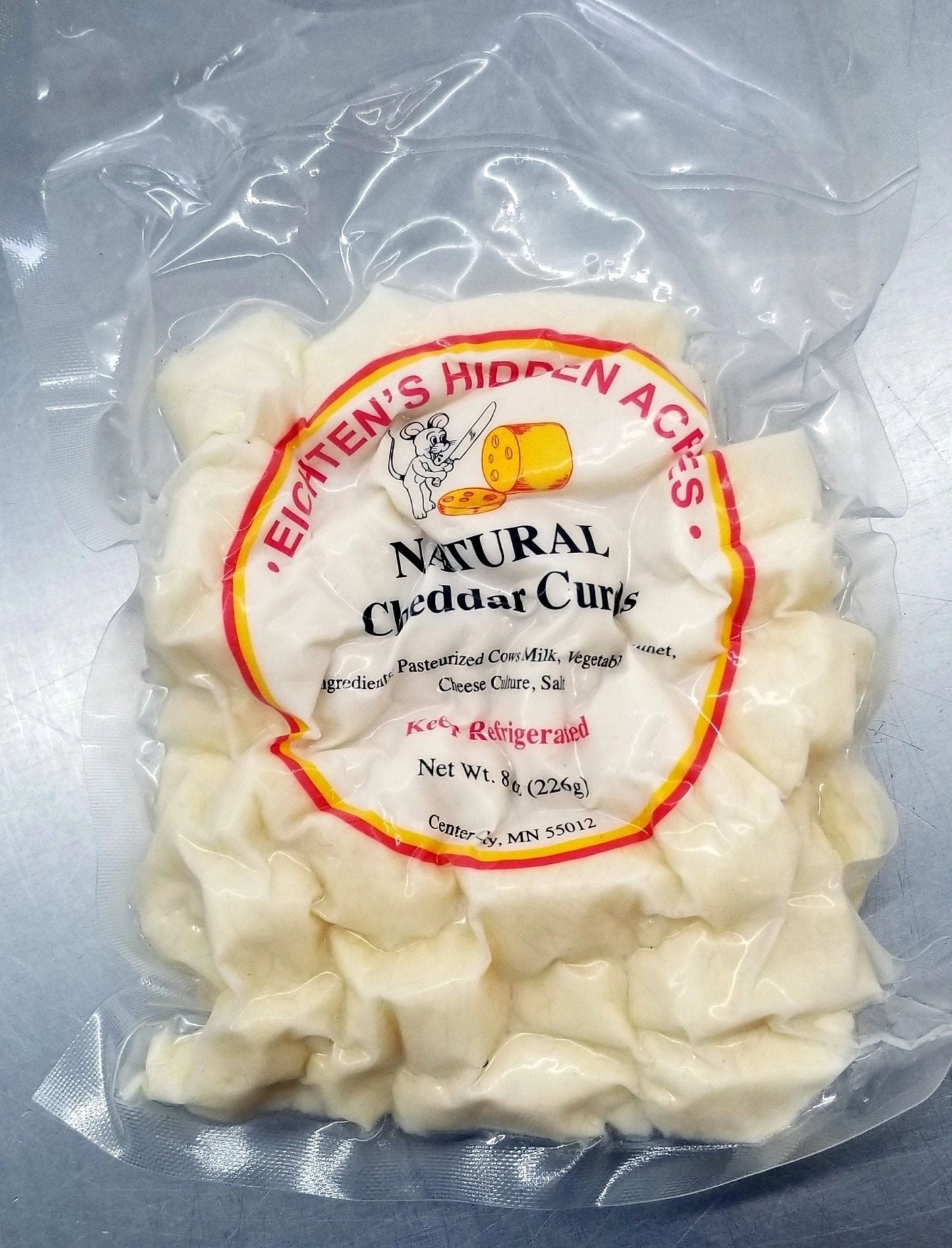 Cheese Curds, White 1/2 lb (8 oz)