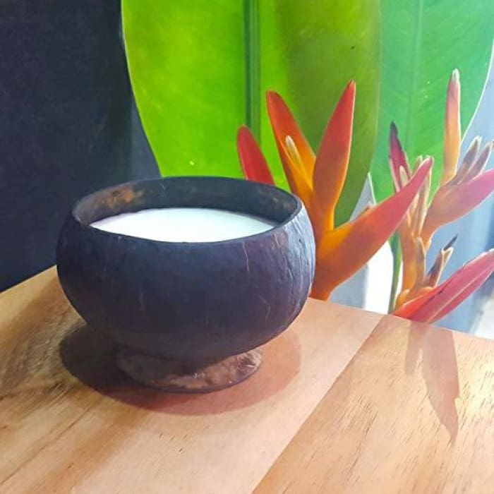 Coconut Shell Candle