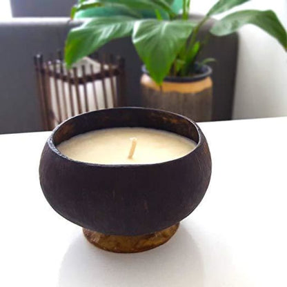 Coconut Shell Candle