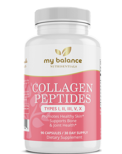 Collagen Peptides Types I, II, III, V, X