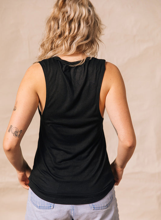 Count Blessings Not Calories Muscle Tee