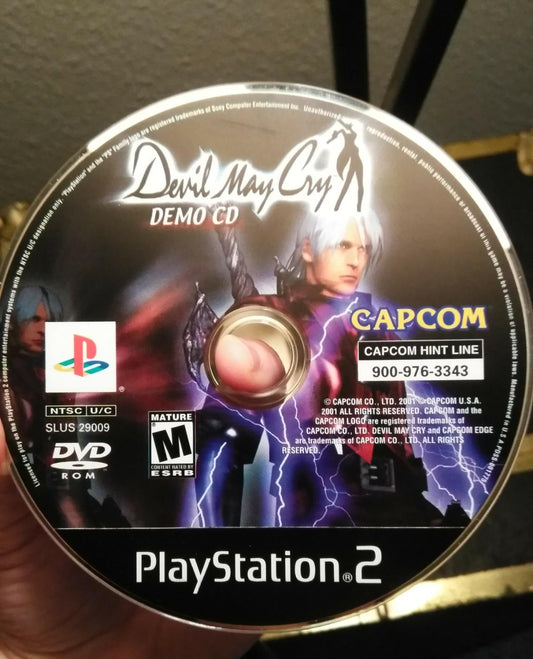 Devil May Cry Demo CD (Playstation 2)