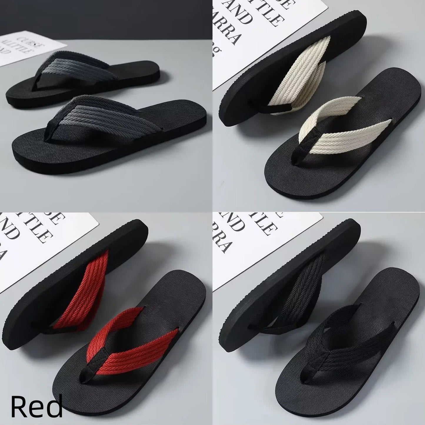 Men's Non-slip Thick-soled Fashion Flip-flops