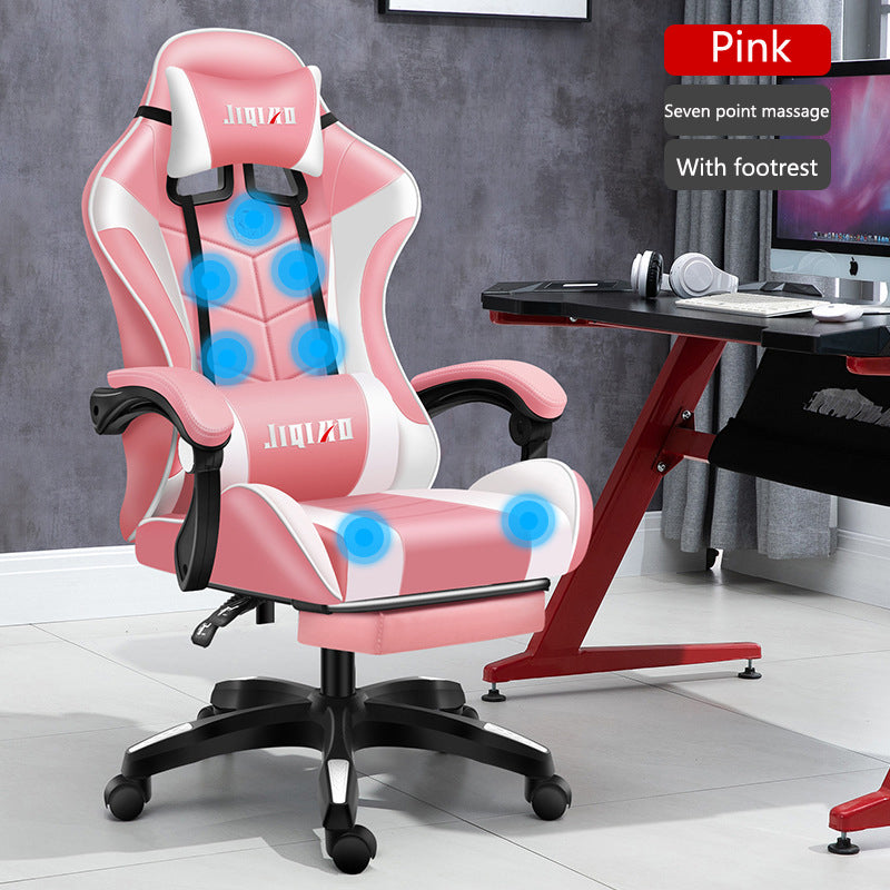 Ergonomic Swivel Gaming Chair for Home and Office