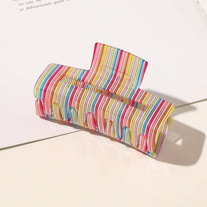 Gold Alloy Geometric Hair Clips Hairpins Accessories