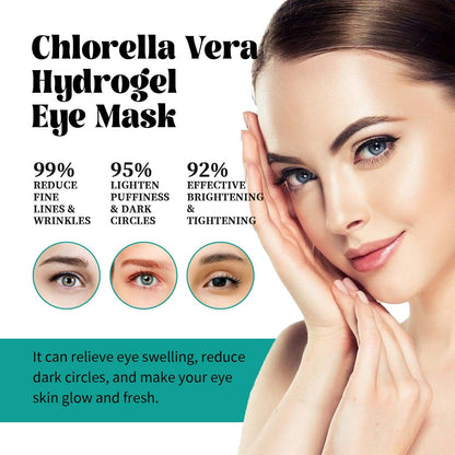Chlorella Vera Hydrogel Eye Mask – Hydrating, Brightening & Anti-Puffiness
