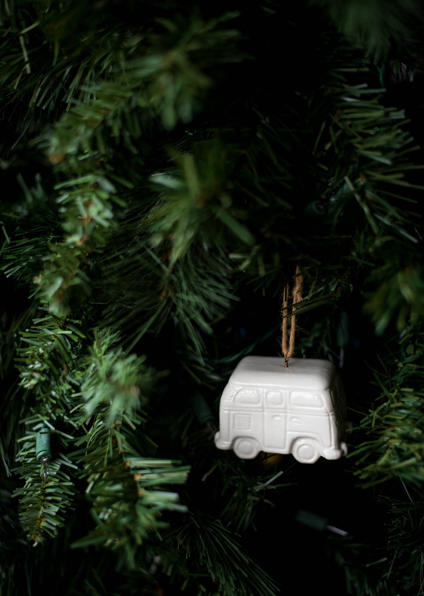 Handmade Porcelain Christmas Ornaments: Duck